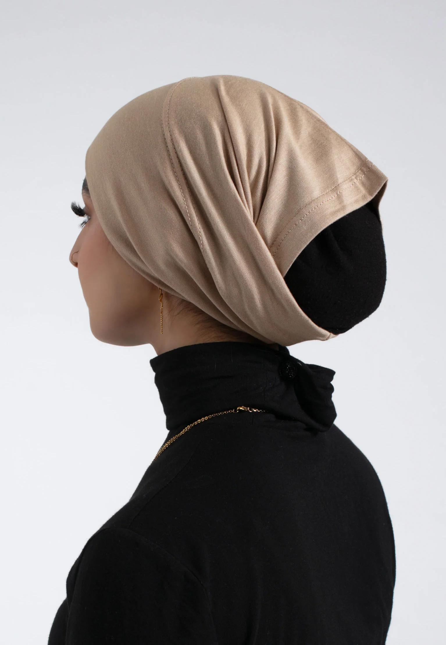 Tube Hijab Cap - Macchiato - Hayah Al-Muslimah