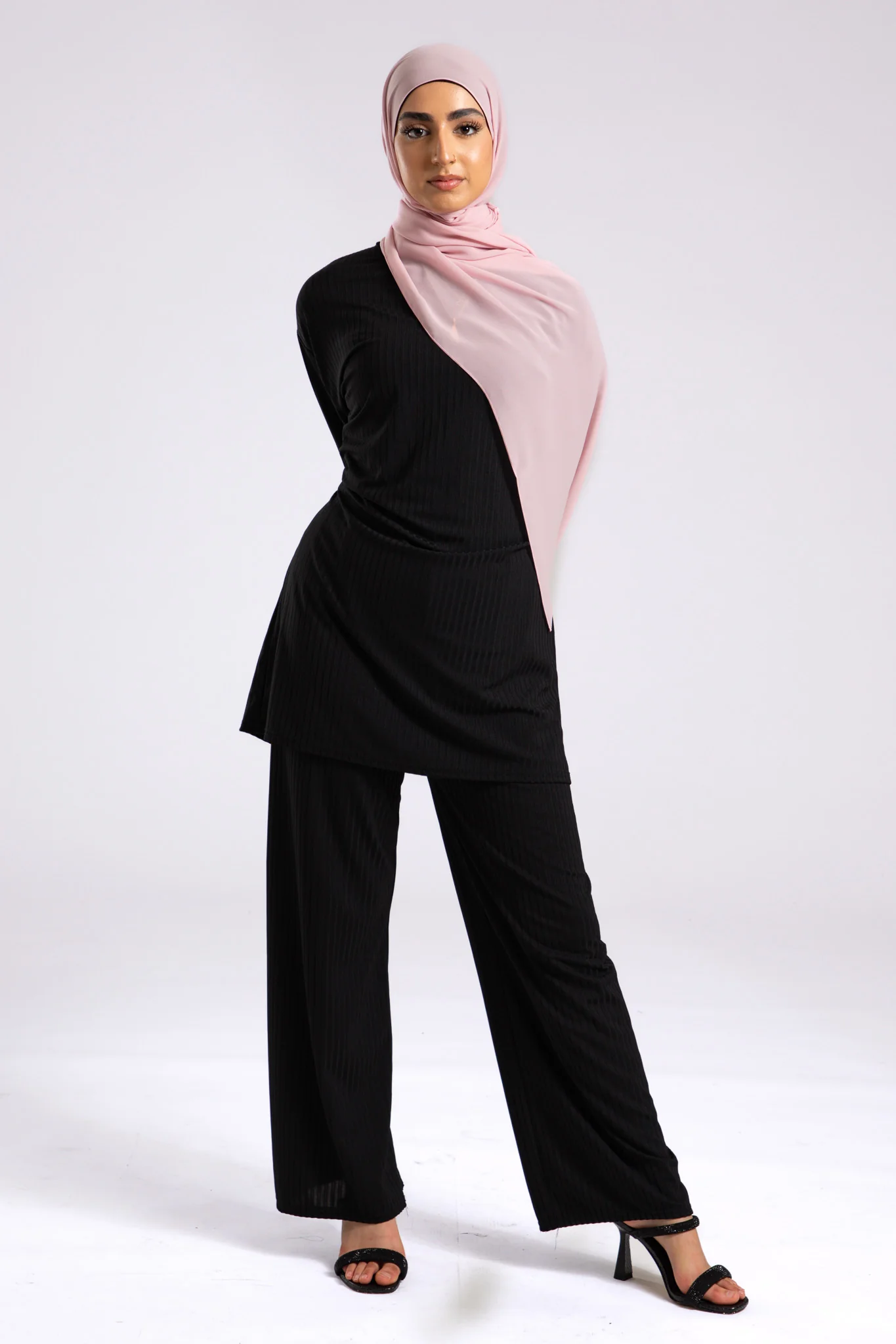 Soft Chiffon Hijab - Baby Pink - Hayah Al-Muslimah