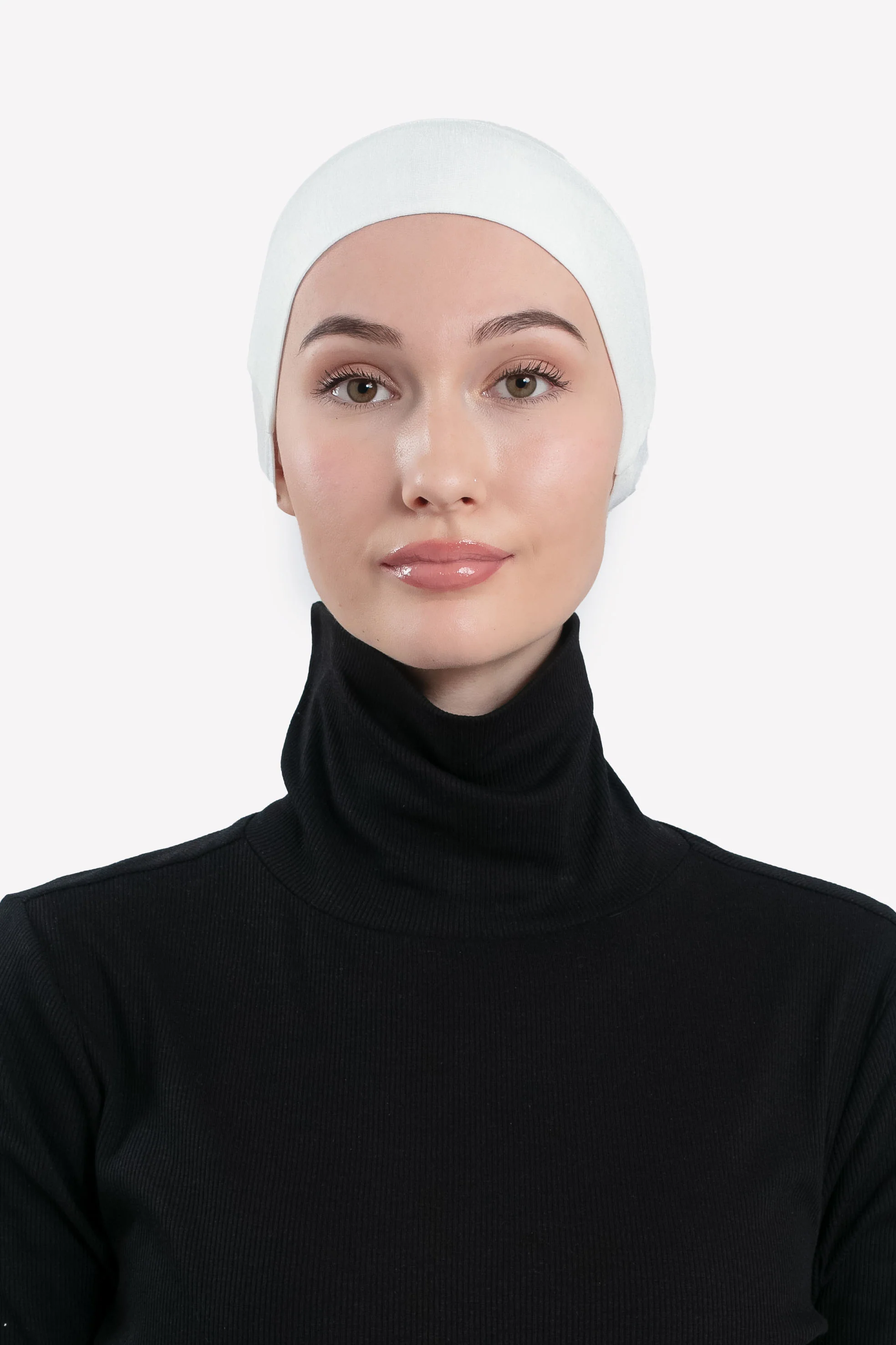 Tie Back Hijab Cap - Off White - Hayah Al-Muslimah