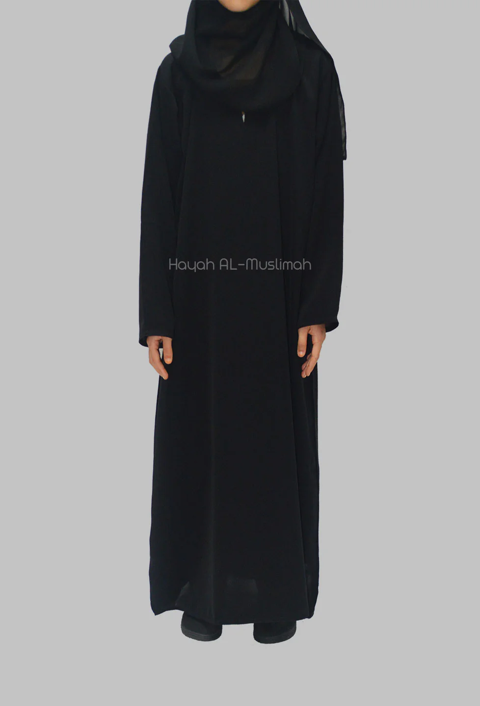 Kids Plain Abaya (Premium) - Hayah Al-Muslimah