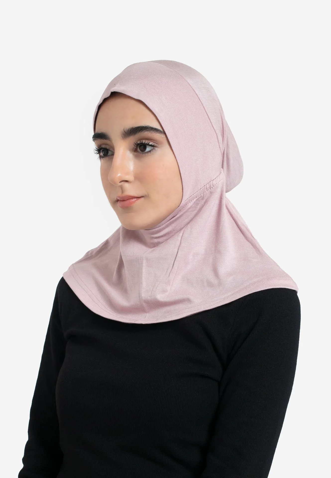 Full Coverage Hijab Cap - Flamingo - Hayah Al-Muslimah