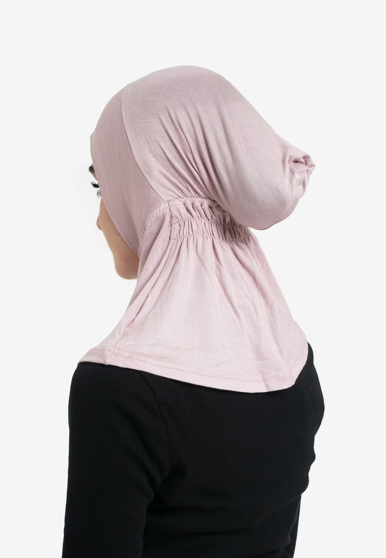 Full Coverage Hijab Cap - Flamingo - Hayah Al-Muslimah