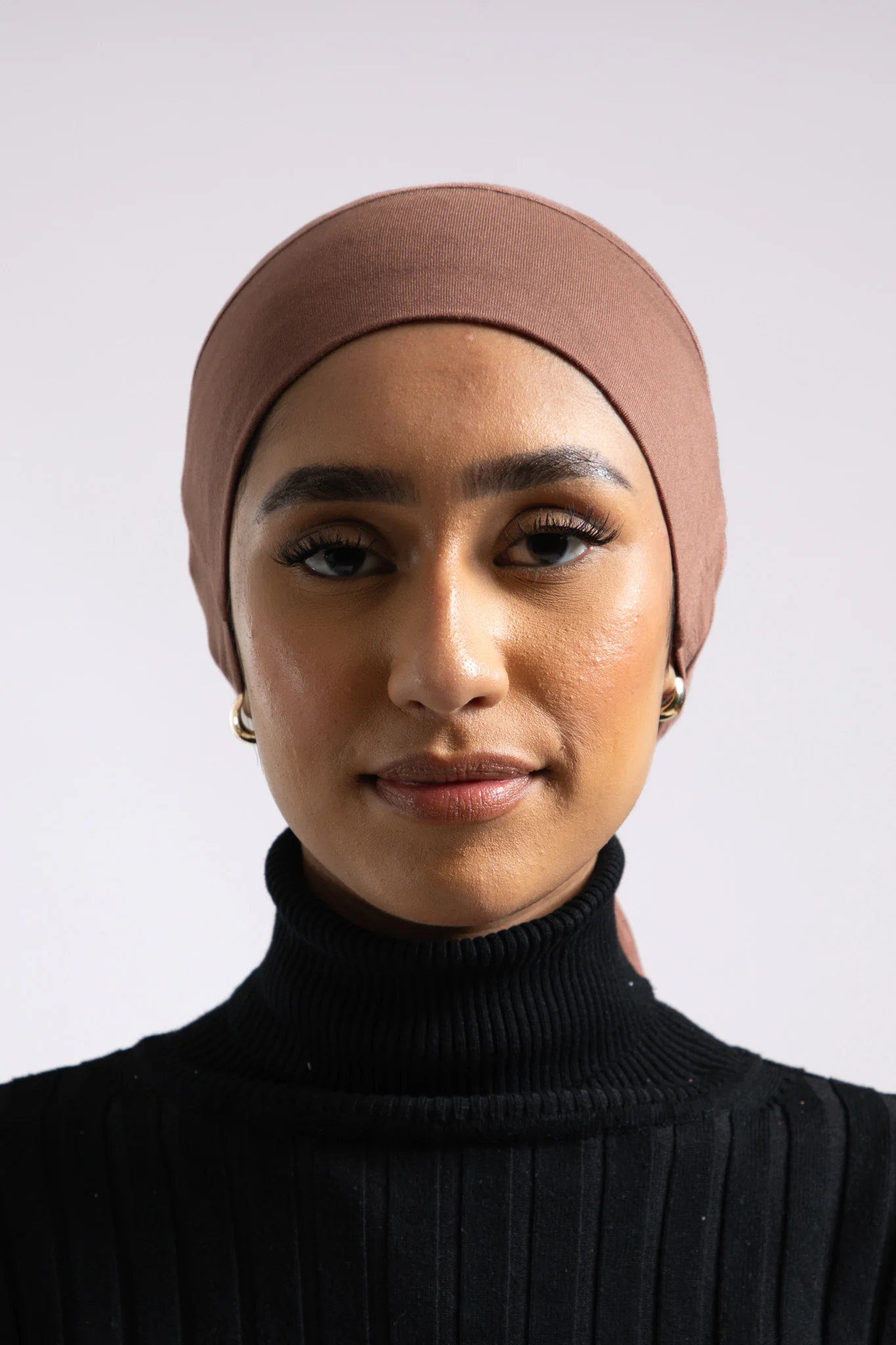 Tie Back Hijab Cap - Chocolate Truffle - Hayah Al-Muslimah