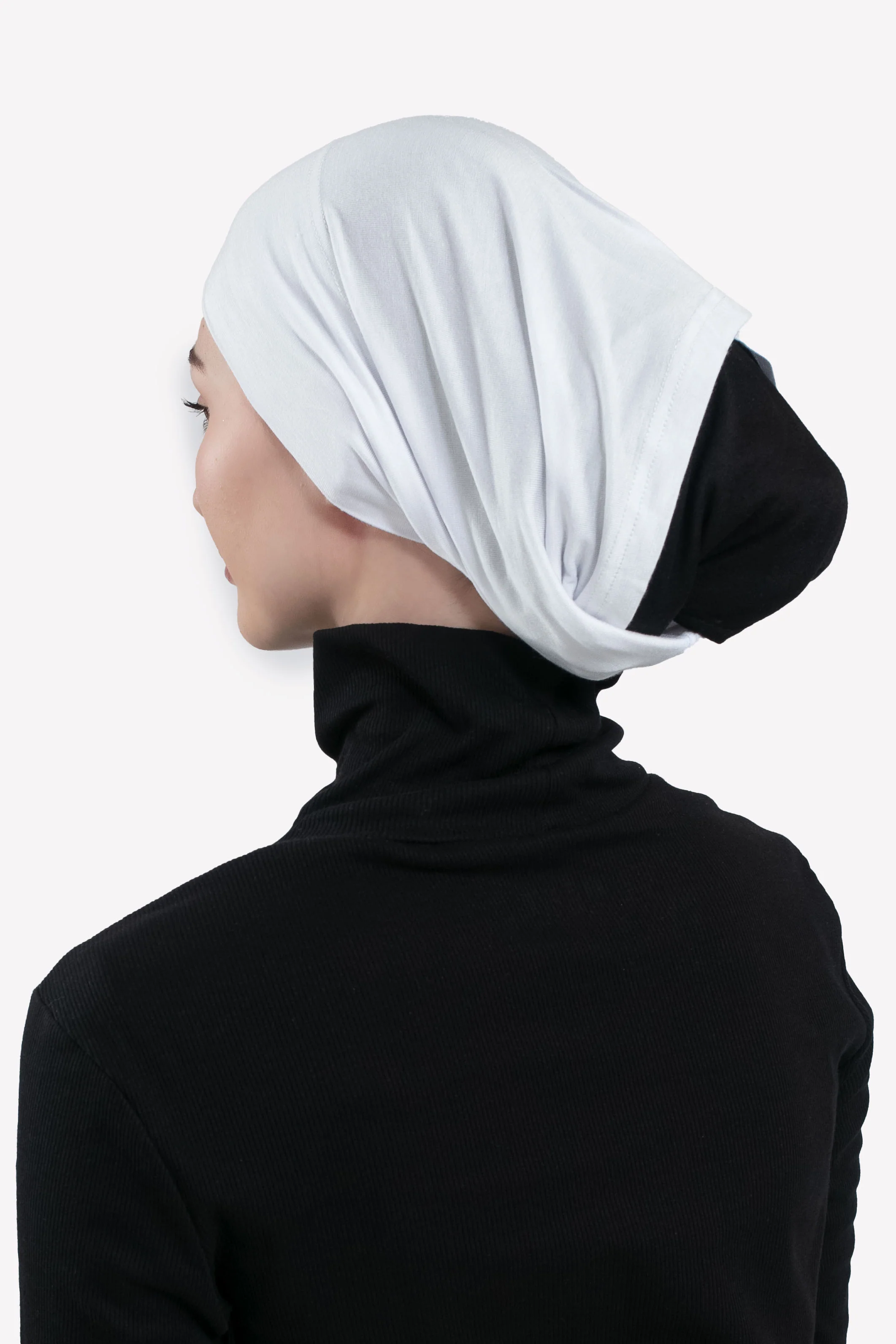 Tube Hijab Cap - Jasmine White - Hayah Al-Muslimah
