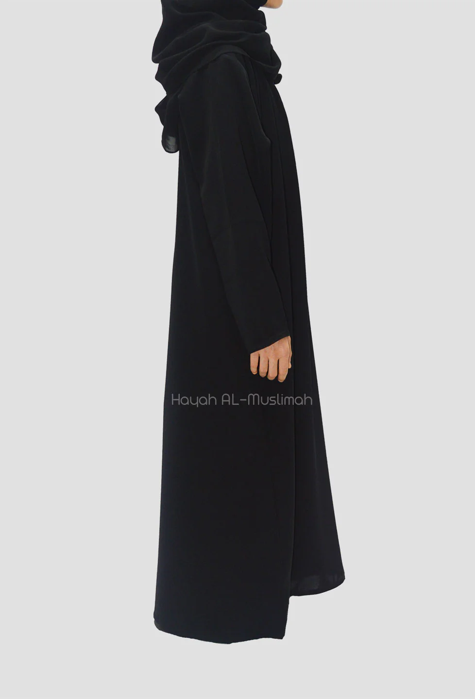 Kids Plain Abaya (Premium) - Hayah Al-Muslimah