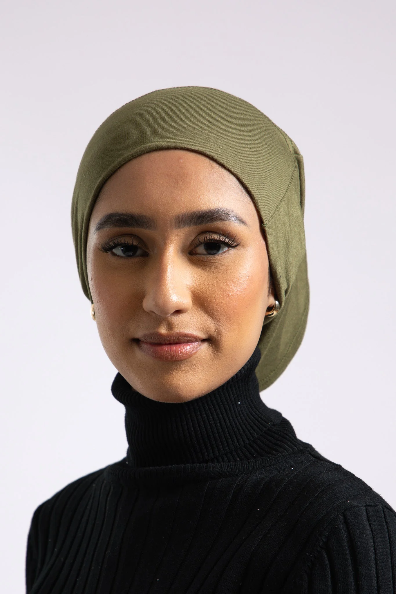 Tube Hijab Cap - Olive - Hayah Al-Muslimah